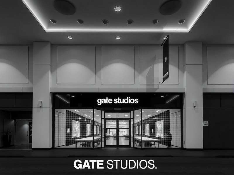 Gate Studios Team in Production Studio